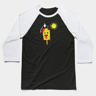 Popsicles Ice Cream Monster Baseball T-Shirt